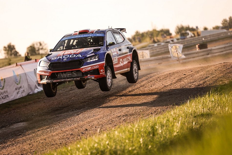 Mamy lidera! Miko Marczyk i Szymona Gospodarczyk w ORLEN OIL 81. Rajdzie Polski