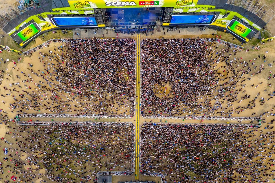 Łódź Summer Festival 2025 z lotu ptaka! Zobacz te spektakularne kadry!