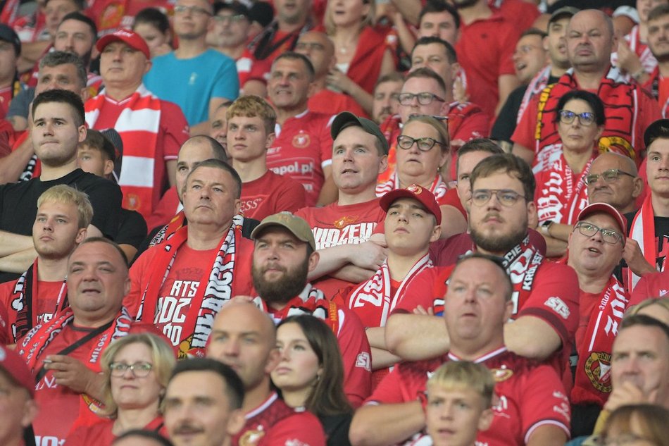 Łódź. Kibice na meczu Widzewa Łódź z Wisłą Płock. Byłeś? Odszukaj się w galerii