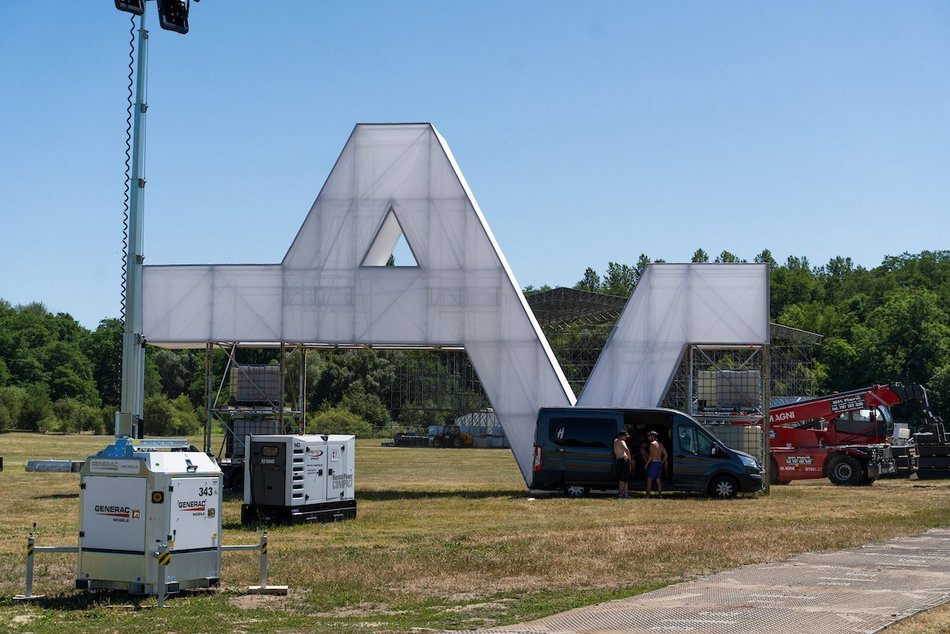 Łódź. Audioriver 2025 w Łodzi tuż tuż! Powstają już sceny festiwalowe