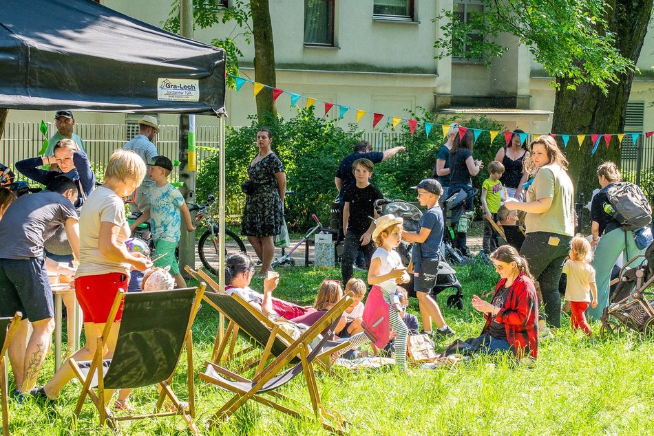 Piknik na Abramce w Łodzi