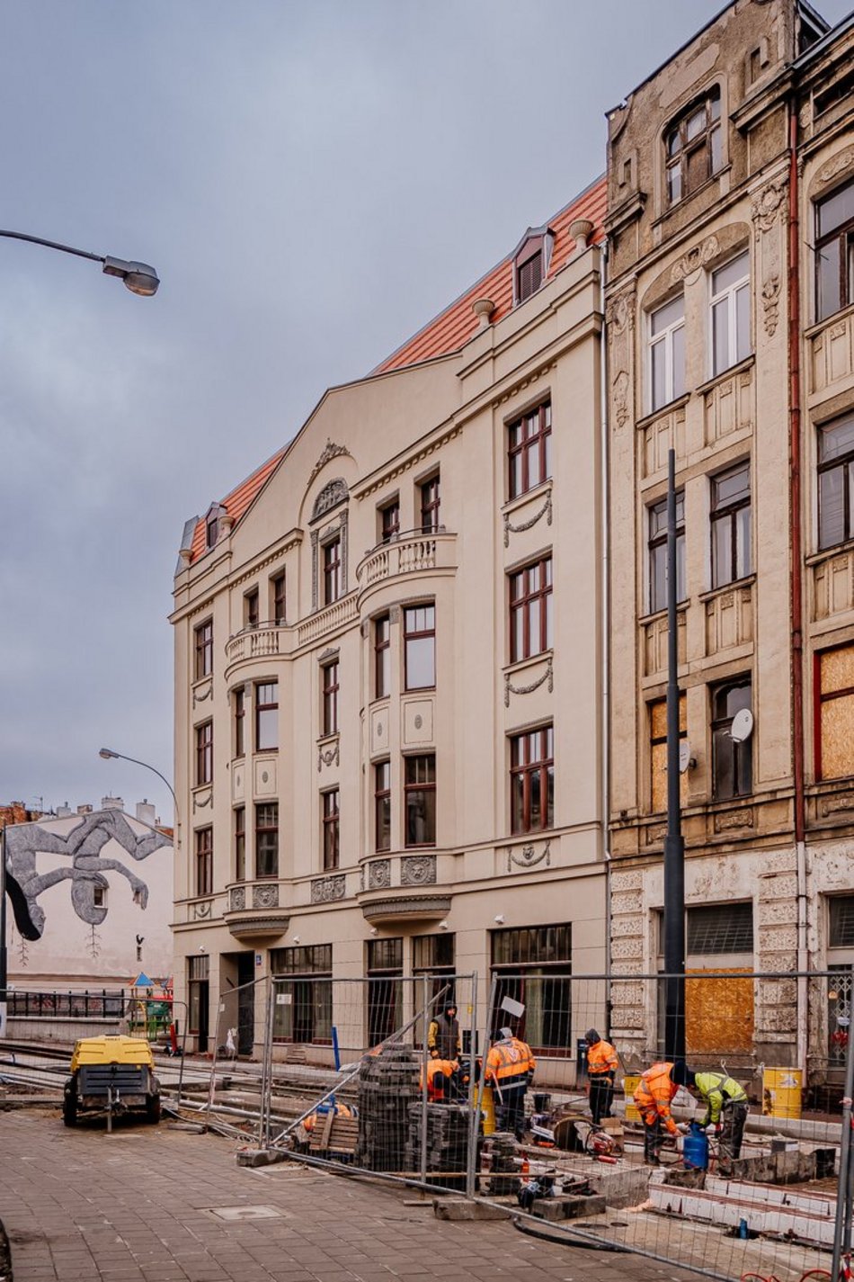 wyremontowana kamienica