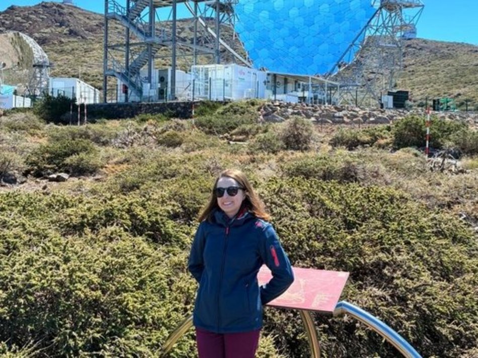 Łódź patrzy w kosmos. Doktorantka Uniwersytetu Łódzkiego w znanym obserwatorium na La Palmie