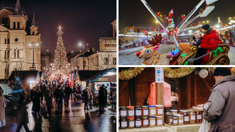 Łódź. Jarmark Bożonarodzeniowy w Łodzi