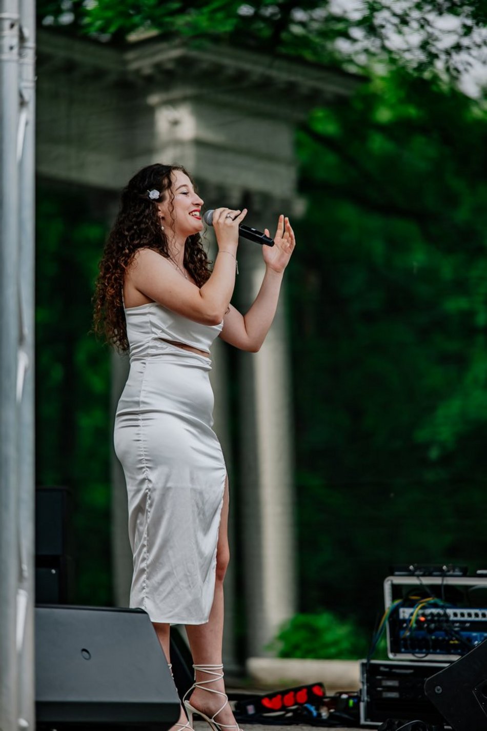 Łódź. Wyjątkowy koncert w parku Julianowskim. Uczczono 80-lecie Akademii Muzycznej w Łodzi