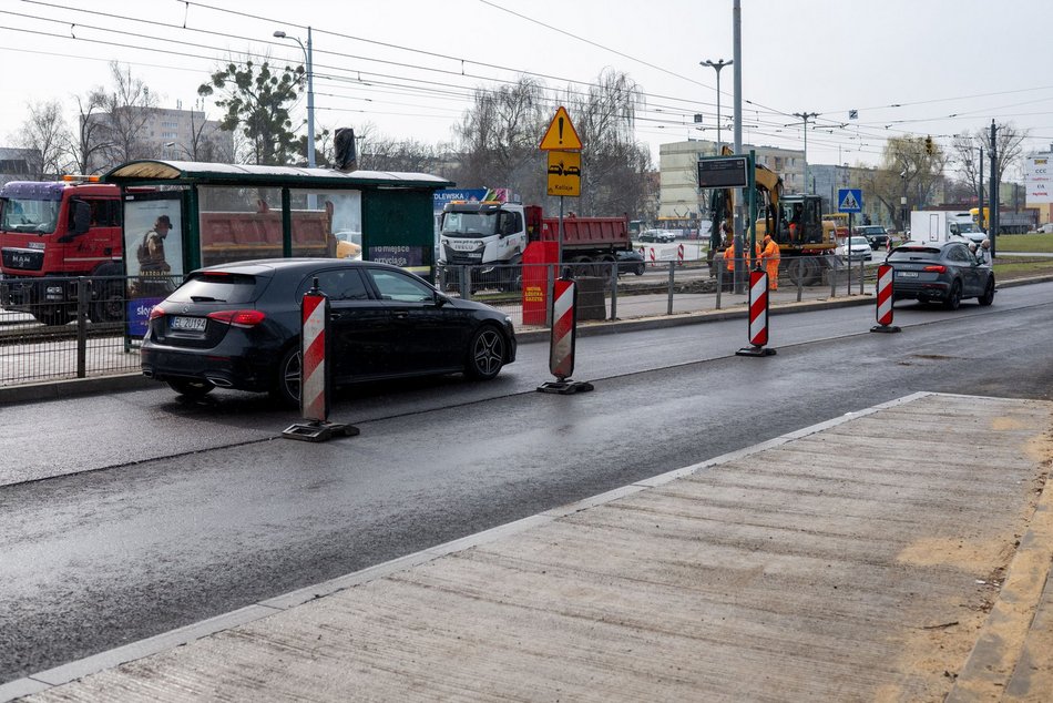 Remont Pabianickiej w Łodzi na finiszu. Kiedy drogowcy otworzą drugi pas?