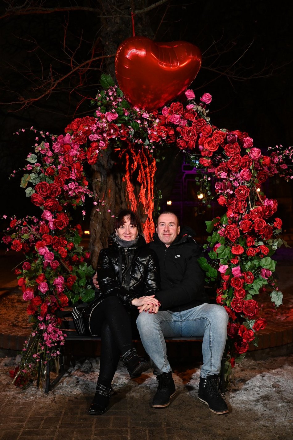 Łódź. Walentynki w Pasażu Rubinsteina w Łodzi. Aż czuć miłość w powietrzu!