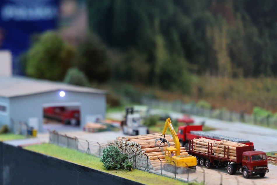 Łódź. Wystawa Makiet Kolejowych na dworcu Łódź Fabryczna. Święto miłośników pociągów