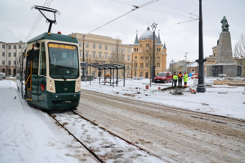 Specjalistyczny tramwaj testował torowisko