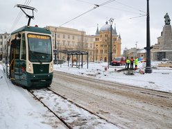 Specjalistyczny tramwaj testował torowisko