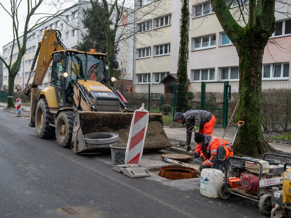 Remont ul. Sierakowskiego