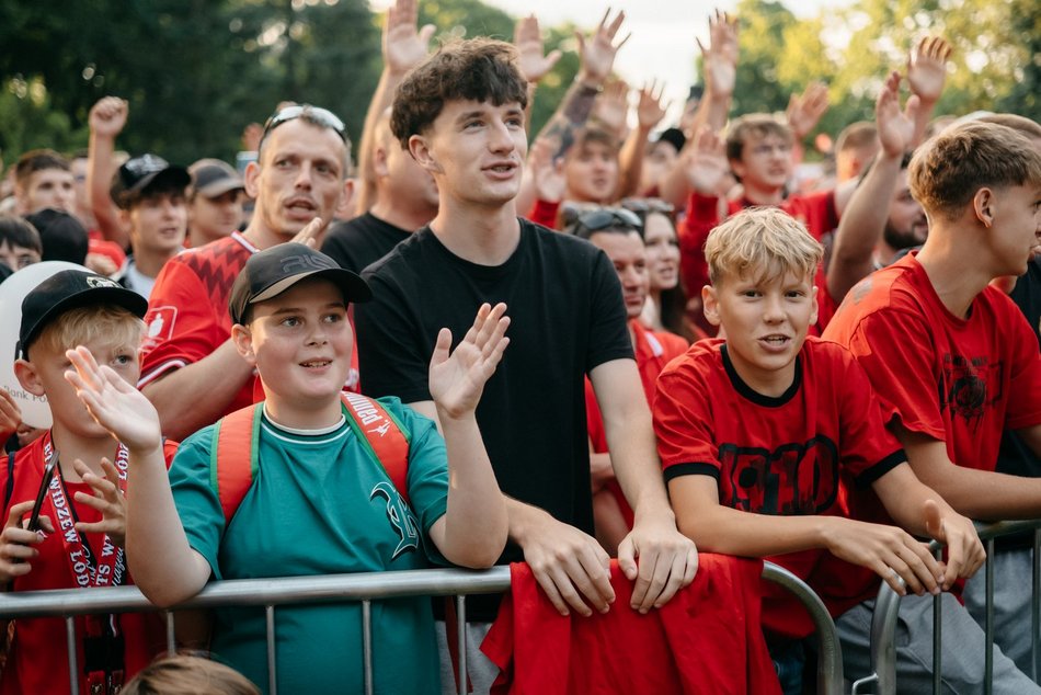 Widzew Łódź zaprezentowany! Byłeś/aś w parku Widzewskim? Odszukaj się w galerii!