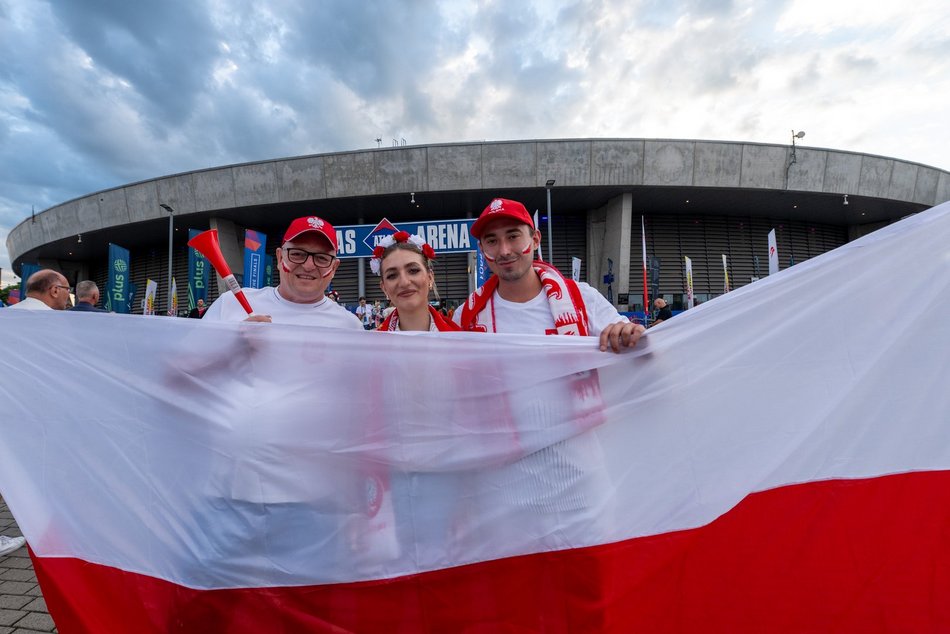 Łódź. Liga Narodów w Atlas Arenie w Łodzi. Byłeś/aś pierwszego dnia? Znajdź się w galerii!