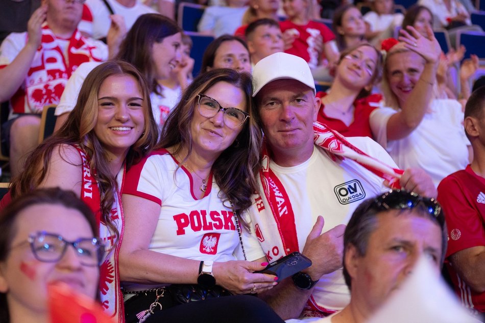 Łódź. Liga Narodów w Atlas Arenie w Łodzi. Byłeś/aś pierwszego dnia? Znajdź się w galerii!