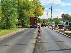 Duże zmiany na Brzezińskiej w Łodzi. Ruch przełożony na drugą nitkę