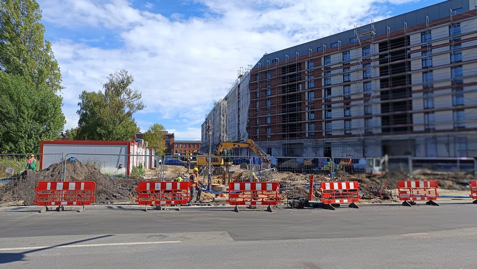 Łódź. Nowa droga w Ogrodach Geyera w Łodzi. Z Piotrkowskiej wprost na Wólczańską!