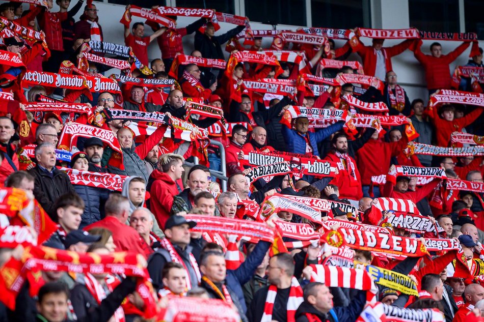 Łódź. Kibice na meczu Widzewa Łódź z Puszczą Niepołomice. Byłeś? Odszukaj się w galerii