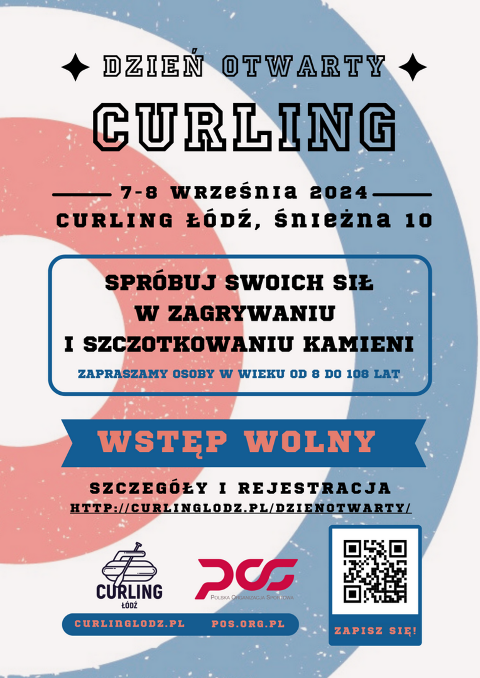 Curlerzy POS Łódź zapraszają na bezpłatne treningi