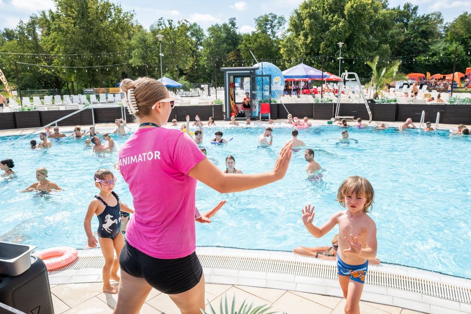 Zakończenie wakacji w Aquaparku Fala