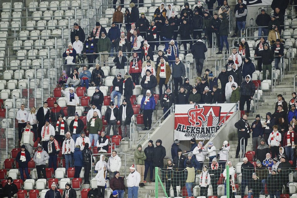 Kibice na meczu ŁKS Łódź z Zagłębiem Lubin. Byłeś? Znajdź się na zdjęciach!