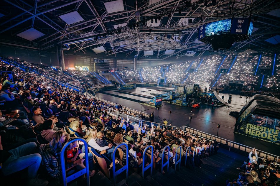 Łódź. Freestyle Heroes w Atlas Arenie w Łodzi. To był prawdziwy zastrzyk adrenaliny!