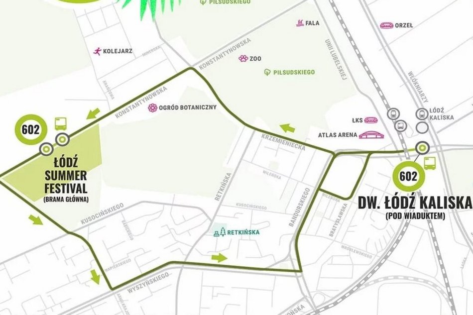 Wszystko o Łódź Summer Festival 2025. Line-up, MPK Łódź, parking, atrakcje