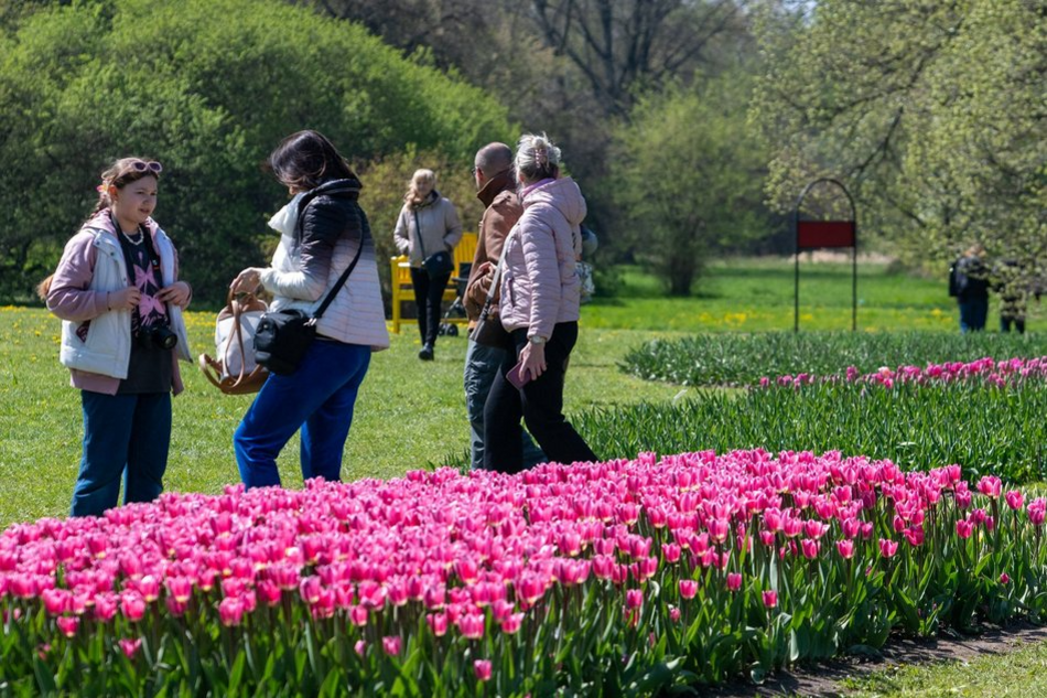 Łódź. Spacer w Ogrodzie Botanicznym w Łodzi