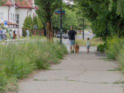Łódź. Ulica św. Wojciecha w Łodzi
