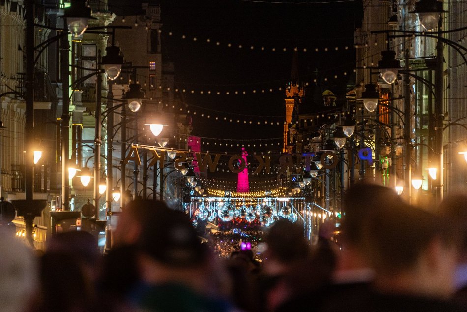 Light Move Festival 2024. Iluminacje na Piotrkowskiej przyciągnęły tłumy!