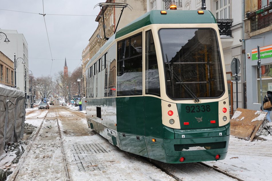 Specjalistyczny tramwaj testował torowisko