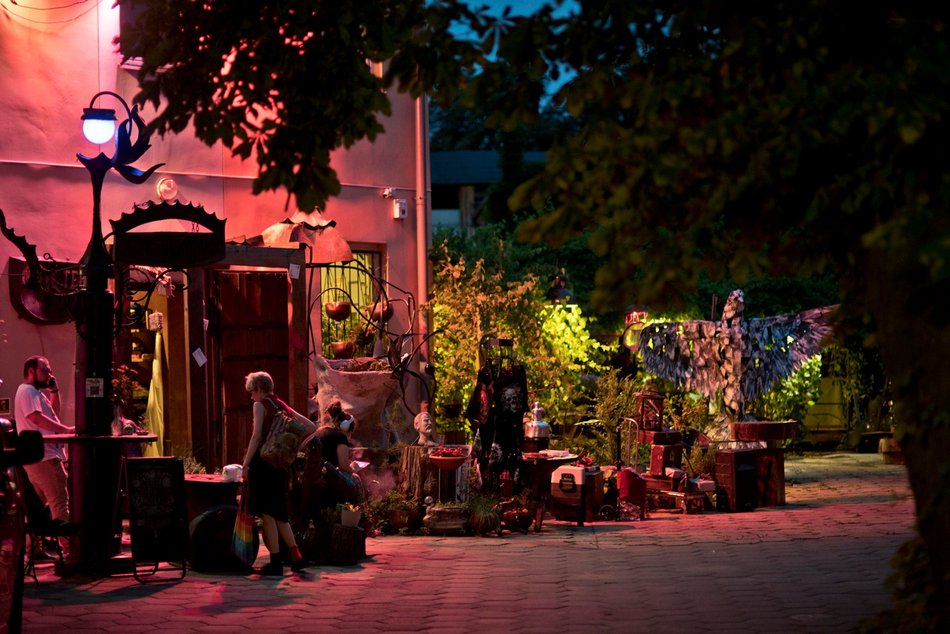 Artystyczne podwórka w Łodzi