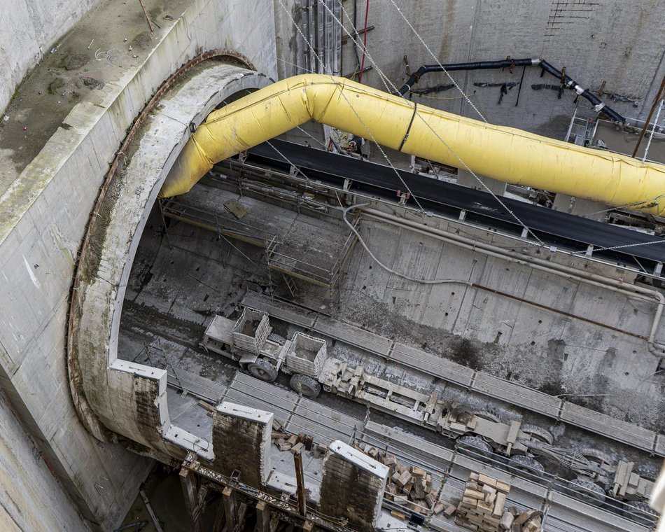 metro lodz tunel srednicowy