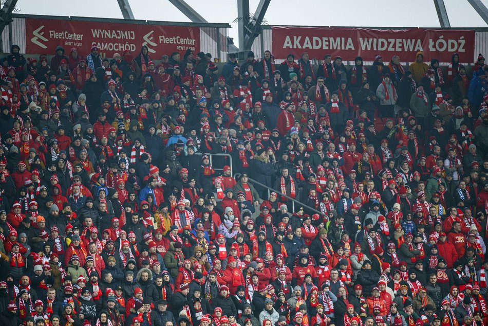 Zdjęcia z meczu Widzewa Łódź z Cracovią