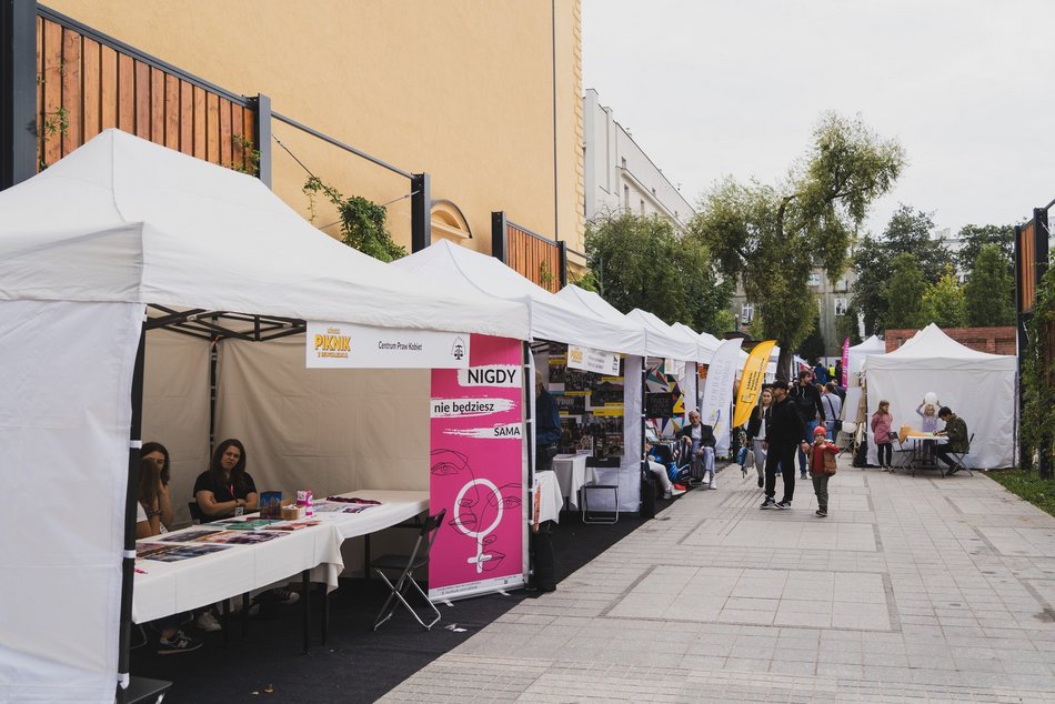 Piknik przy Włókienniczej