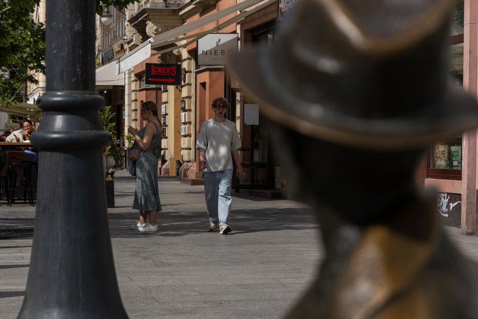 Łódź. Pierwszy sierpniowy weekend na Piotrkowskiej. Tłumy łodzian i turystów!
