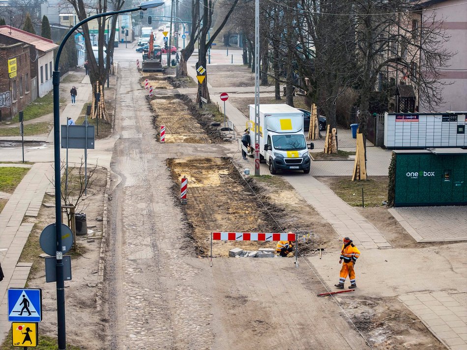 Łódź. Remont Tuszyńskiej. Zmiany widać gołym okiem