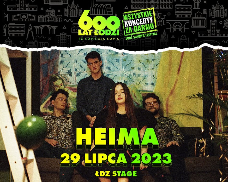 600. Urodzin Łodzi to największy darmowy festiwal w Polsce