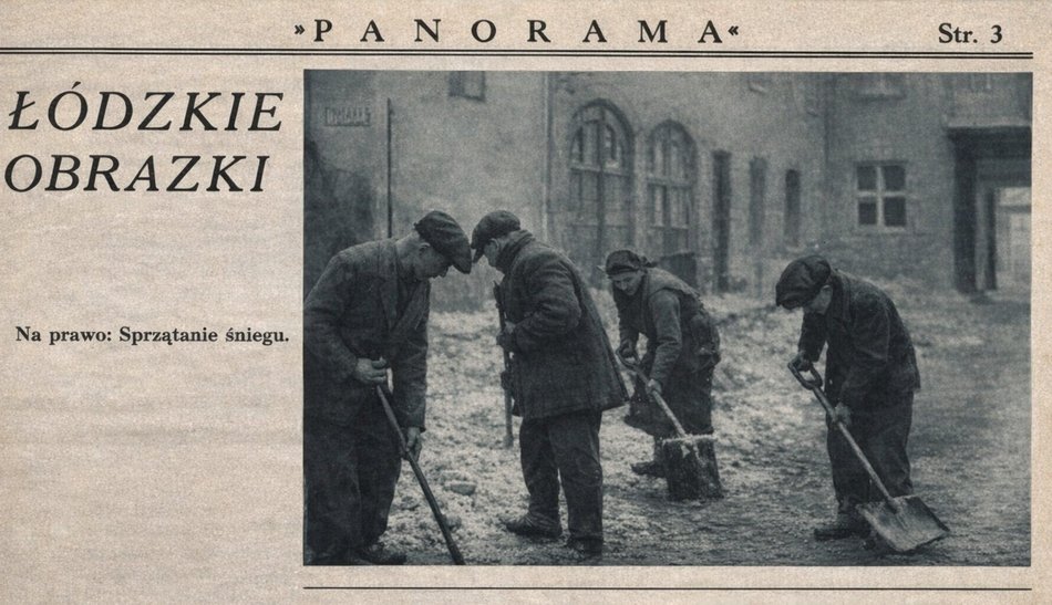 Łódź. Czym były śniegowce w Łodzi? Historia o tym, jak kiedyś w mieście usuwano śnieg