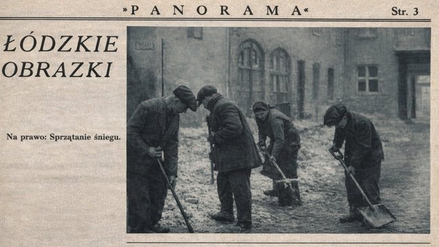 Czym były śniegowce w Łodzi? Historia o tym, jak kiedyś w mieście usuwano śnieg