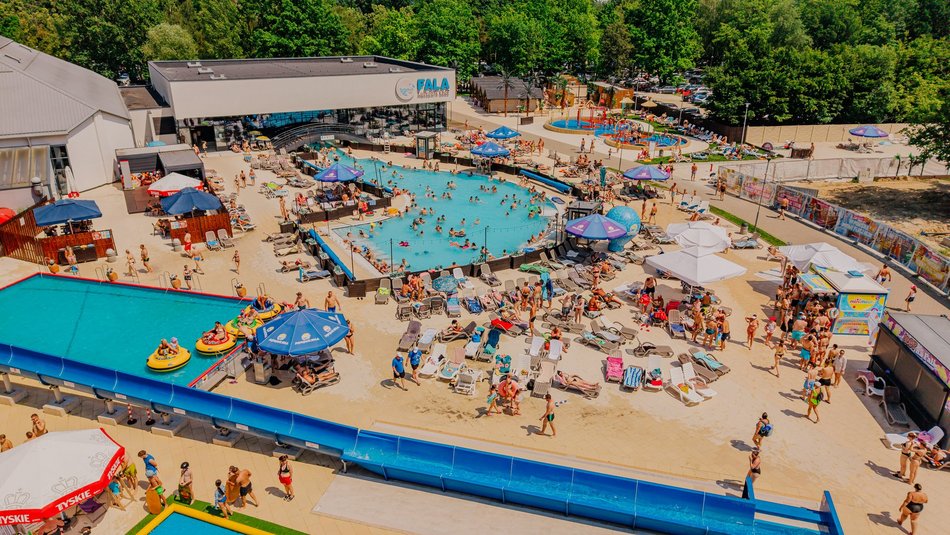 Aquapark Fala dobry na upały! Łodzianie znaleźli tam ochłodę