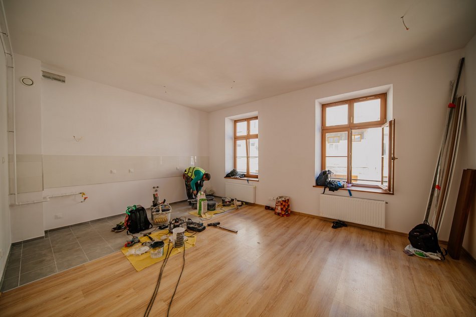 Kamienica przy Legionów 44 na finiszu remontu