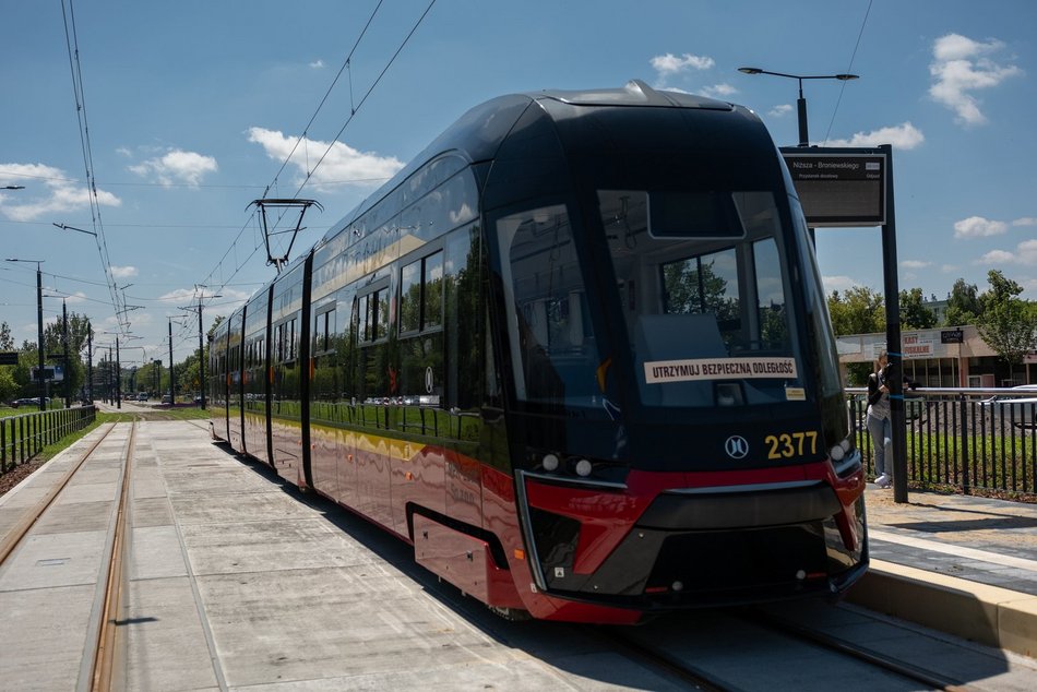 Łódź. Pierwszy tramwaj MPK Łódź na Śmigłego-Rydza. Kiedy „13” wróci na krańcówkę Niższa?