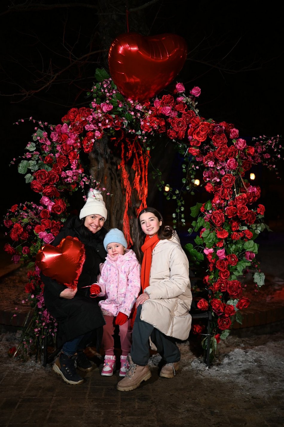 Łódź. Walentynki w Pasażu Rubinsteina w Łodzi. Aż czuć miłość w powietrzu!