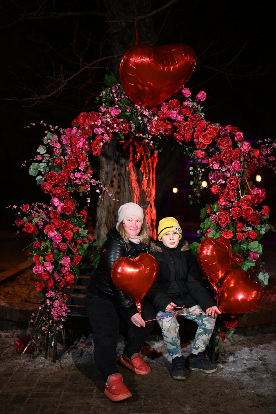 Łódź. Walentynki w Pasażu Rubinsteina w Łodzi. Aż czuć miłość w powietrzu!