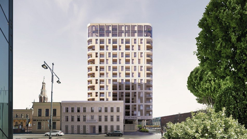 Łódź. Dwie wieże przy Piłsudskiego w Łodzi. Jest pozwolenie na budowę