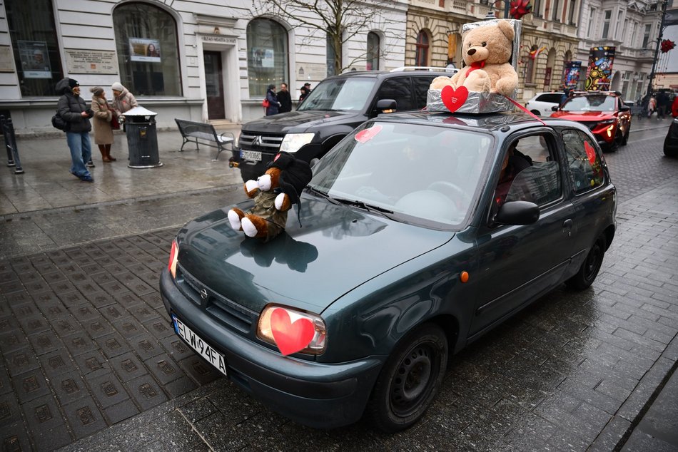 Łódź. WOŚP 2026 w Łodzi. Motoszarża po raz pierwszy opanowała Piotrkowską! [ZDJĘCIA]