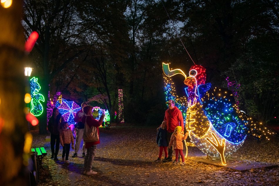 [Translate to Ukraiński:] Park Miliona Świateł w Łodzi
