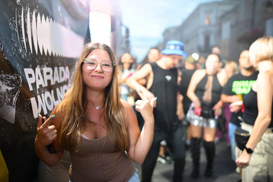 Łódź. Parada Wolności 2025 w Łodzi. Największy klub muzyczny pod gołym niebem