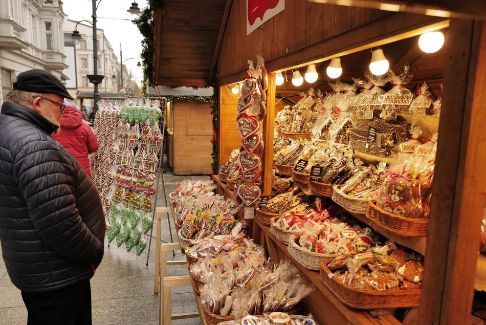 Різдвяний ярмарок на Piotrkowskiej