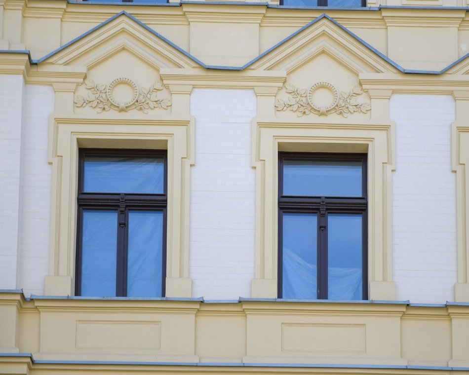 Kamienice z ul. Rewolucji 1905 r. 13, 15 i 17 po remoncie